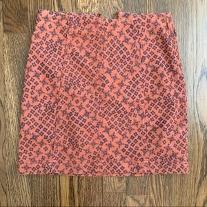 Free people mini skirt
